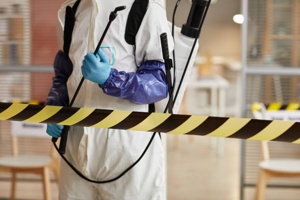 Professional Biohazard technician working in Feasterville Trevose, PA